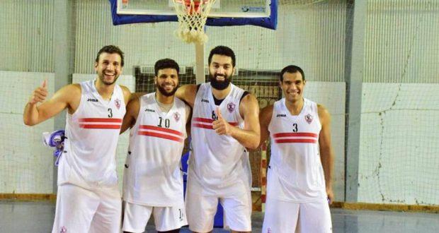 سلة الزمالك يفوز على سموحة بالدوري الممتاز