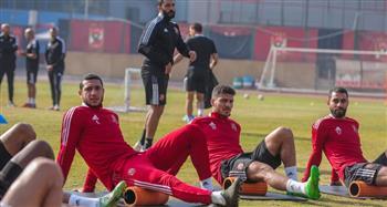 مران الأهلي الفريق يستأنف تدريباته استعدادًا لمباراة بيراميدز 
