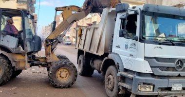 رفع 2012 طن قمامة بمراكز ومدن محافظة كفر الشيخ