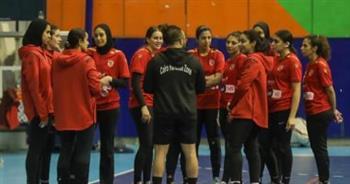 سيدات يد الأهلى يكتسحن هليوليدو فى الدورى