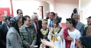 نائب محافظ الوادي الجديد تفتتح معرض تراث الواحات بقصر ثقافة موط