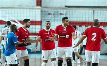 الأهلي يفوز على الزمالك بثلاثية نظيفة في دوري الكرة الطائرة