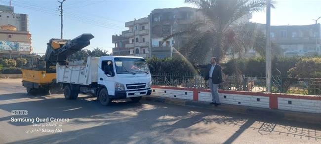 رفع ألفي طن قمامة بمراكز ومدن كفر الشيخ