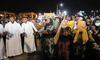 بانوراما جمالية وحضارية في احتفال أسوان بالعام الجديد وسط تفاعل من المواطنين والسائحين