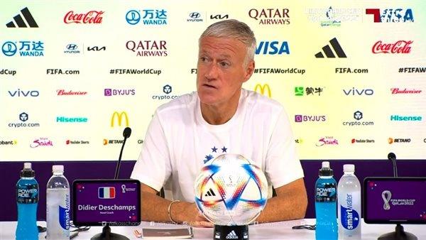 ديشامب: سعيد بتأهل فرنسا للدور ربع النهائي بالمونديال.. ومبابي الأفضل في العالم