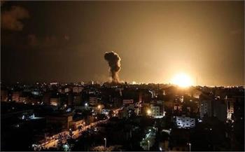   الطيران الحربي الإسرائيلي يقصف موقعا للفصائل الفلسطينية في قطاع غزة 