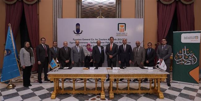 البنك الأهلي يوقع عقد تمويل لإحلال وتجديد قصر فندق ونتر بالاس بالأقصر
