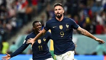 كأس العالم قطر 2022.. جيرو يعطى أفضلية الديوك قبل نهاية الشوط الأول