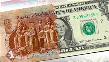   استقرار أسعار الدولار مقابل الجنيه المصري وارتفاع اليورو والإسترليني