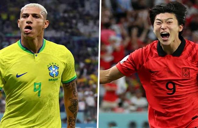 برباعية نظيفة.. البرازيل تمتع العالم بتقدم كبير على كوريا في شوط اول