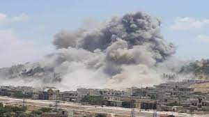 روسيا تسجل 8 حالات قصف فى مدينة سورية