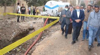 محافظ القليوبية يتابع المشروعات الجارى تنفيذها فى بنها وشبرا وطوخ