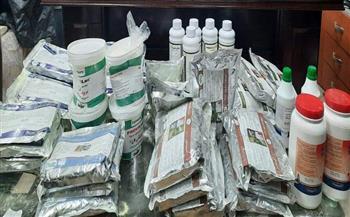 ضبط 4547 عبوة دواء بيطرى مخالفة فى حملة تفتيشية على مراكز الأدوية بالشرقية