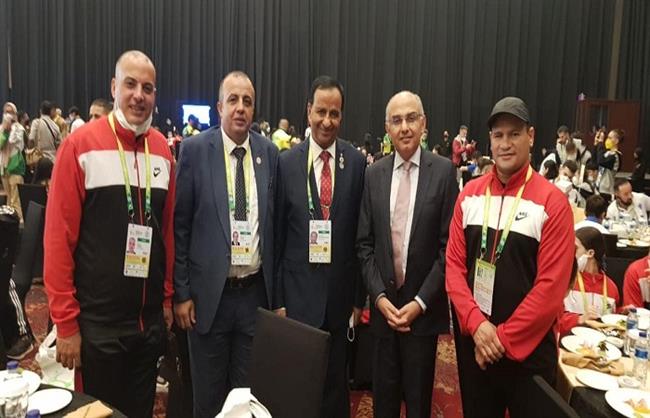 سفارة مصر في جاكرتا تستقبل بعثة "الكونغ فو" المشاركة ببطولة العالم