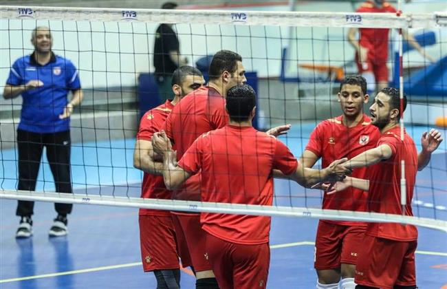 «رجال طائرة الأهلي» يواجه بتروجت في الدوري