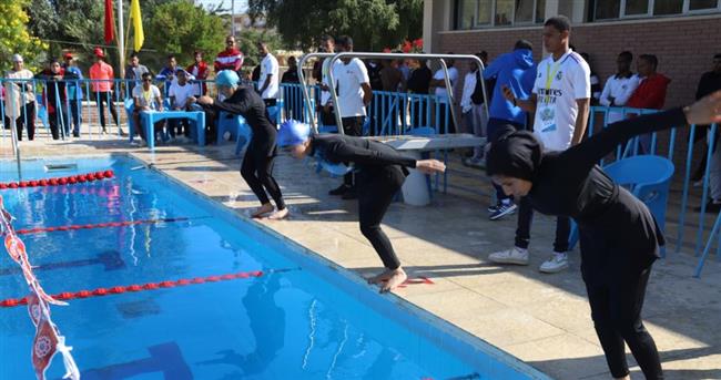 جامعة جنوب الوادى تنظم بطولة السباحة الأولى لكليات الجامعة