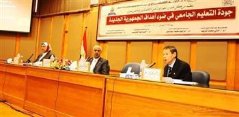 جامعة أسيوط تشهد ورشة عمل بعنوان جودة التعليم في ضوء الجمهورية