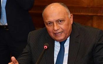 شكري:نعمل على توثيق التعاون مع مصر والأردن والعراق بما يؤدي إلى استقرار المنطقة