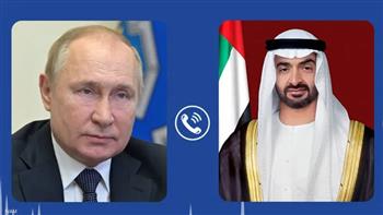   رئيسا الإمارات وروسيا يبحثان هاتفيًا القضايا الإقليمية والدولية