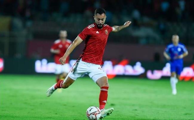 الدورى المصرى.. برونو سافيو يسجل الهدف الثانى للأهلى فى مرمى غزل المحلة