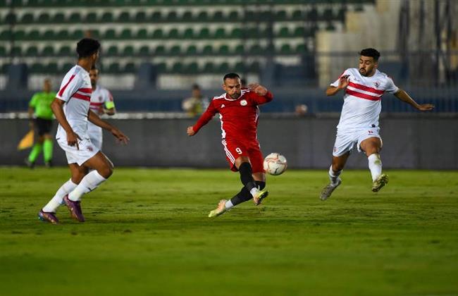 الزمالك يتقدم على طلائع الجيش بهدف زيزو في الشوط الأول