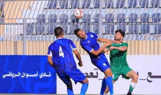 فوز أسوان على سموحة 2-1 في الدوري الممتاز لكرة القدم