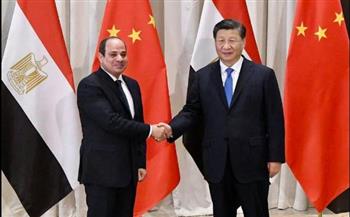   السيسي يؤكد تطوير التعاون.. ورئيس الصين: نعول على دور مصر في الشراكة الصينية العربية
