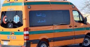 إصابة شخصين في تصادم ملاكي ودراجة بخاريه بالمنيا