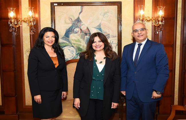 وزيرة الهجرة تستقبل المدير التنفيذي لمنظمة Coptic Orphans بالولايات المتحدة لبحث سبل التعاون