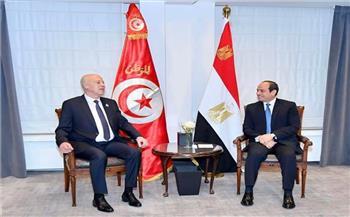 السيسي لنظيره التونسي: حريصون على تعزيز التعاون الاقتصادي