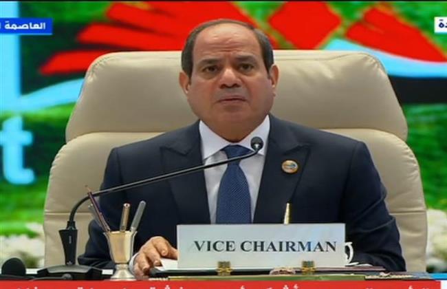 السيسي: انعقاد القمة العربية الصينية الحالية سيعطي دفعة قوية للتعاون بين الجانبين بكل صوره