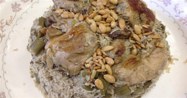 خطوات مقلوبة فول أخضر بالستيك