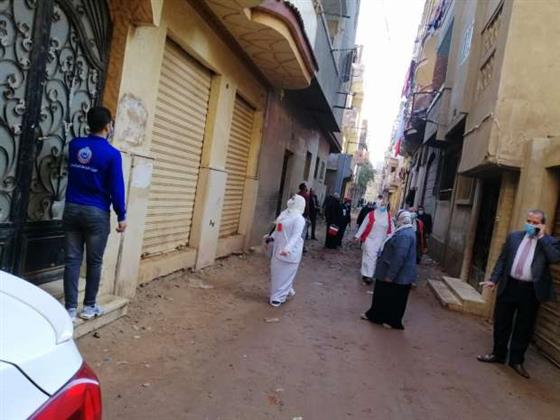  الدقهلية: حملة لطرق الأبواب بـ«منية سمنود» للتطعيم ضد كورونا