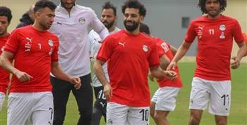 كواليس تدريب منتخب مصر استعداد لمباراة الكاميرون