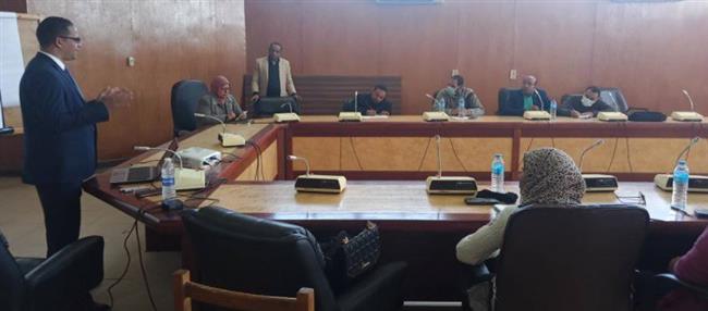 استمرار فعاليات البرامج التدريبية لجائزة جامعة جنوب الوادي للتميز الحكومي