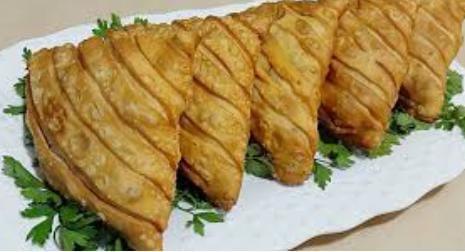 الفطائر المنفوخ بالطريقة الهنديه