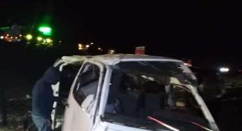   إصابة 4 أشخاص بينهم رضيع في انقلاب سيارة ملاكي بالوادي الجديد