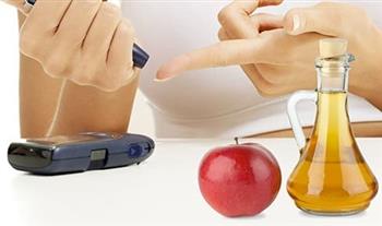   دراسة: «خل التفاح» يخفض نسبة السكر في الدم