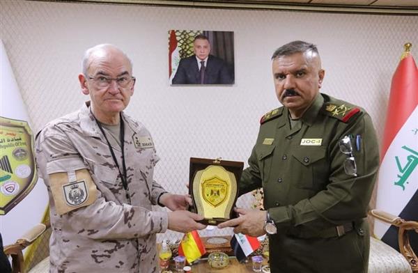 العراق وإسبانيا يبحثان التنسيق والتعاون الأمني والعسكري