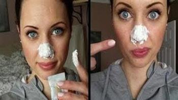 حيل غريبة لتصغير الأنف منها  معجون الأسنان