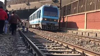 العثور على جثة على قضبان مترو الانفاق بين محطتي حدائق حلوان والمعصرة