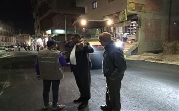 محافظ أسيوط يعلن استكمال رصف شوارع بحي شرق ضمن خطة المحافظة لتحسين ورفع كفاءة الطرق