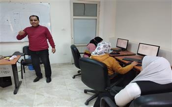 مكتبة دمنهور تعلن عن البدء فى عده دورات تدريبية ICDL للشباب 