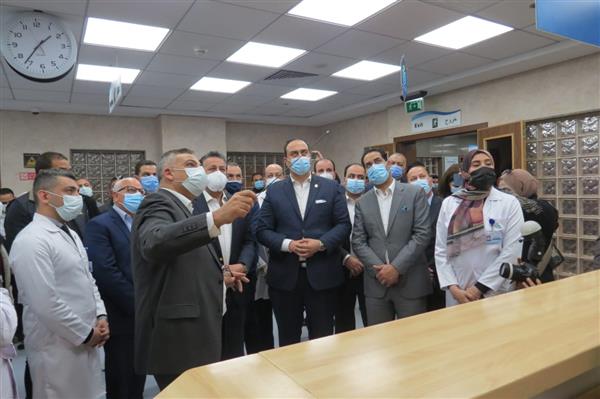 «عبدالغفار» و «السبكي» و «الغضبان» يتفقدان مستشفى النصر التخصصي ببورسعيد