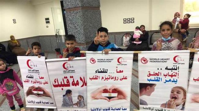 محافظ الغربية يتابع فعاليات مبادرة «سلامة قلبك» بقرية شبراتنا