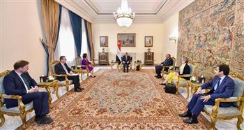   الرئيس السيسي يؤكد حرص مصر على تعزيز العلاقات مع ألمانيا في مختلف المجالات