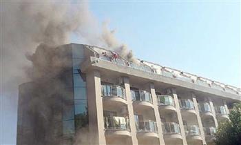   نزلاء فندق يلقون بأنفسهم من النوافذ فى برشلونة بسبب حريق نشب بالغرف.. فيديو