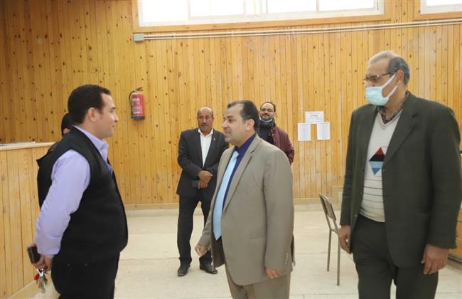 اجراءات احترازية كاملة خلال امتحانات الدراسات العليا بجامعة جنوب الوادي 