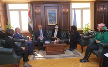   محافظ الإسكندرية يناقش قنصل عام فرنسا تعزيز سبل التعاون والمشروعات المشتركة 