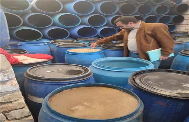 ضبط 44 طن ملح غير صالح للاستهلاك الآدمي بالبحيرة